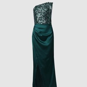 Holiday Sequins Evening Gown
